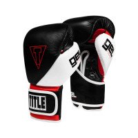 Боксерские перчатки Title GEL E-Series Training Gloves Black White