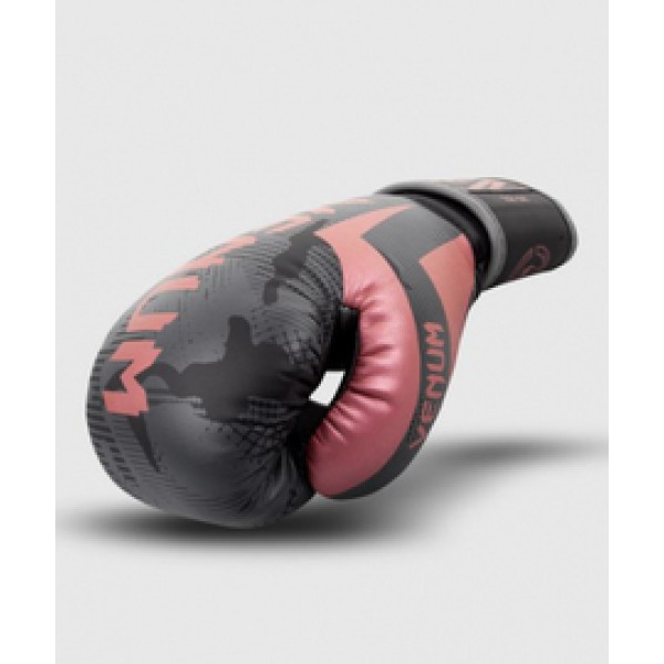 Боксерские перчатки Venum Elite Black Pink Gold
