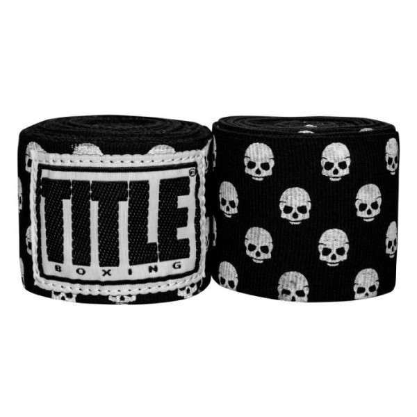 Бинты Title Boxing Print Hand Wraps 180 Sculls