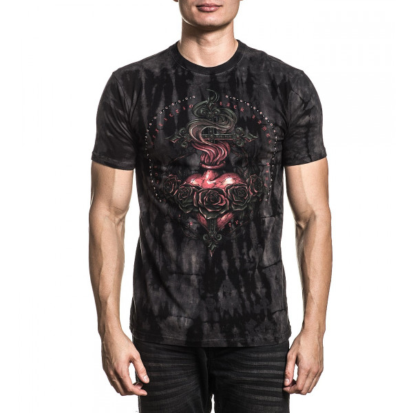 Футболка Affliction Forget In Thorns SS Tee Flux Wash
