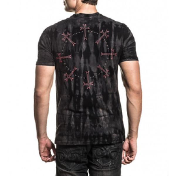 Футболка Affliction Forget In Thorns SS Tee Flux Wash