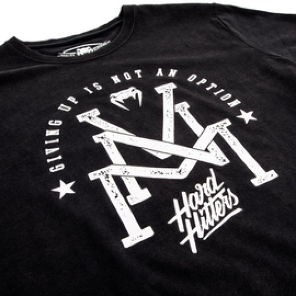 Футболка Venum Hard Hitters T-shirt Black