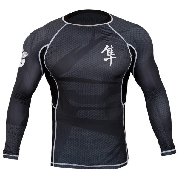 Рашгард Hayabusa Metaru Black с дл. рукавом