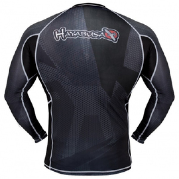 Рашгард Hayabusa Metaru Black с дл. рукавом