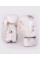 Боксерские перчатки Venum Elite Boxing Gloves White Silver Pink