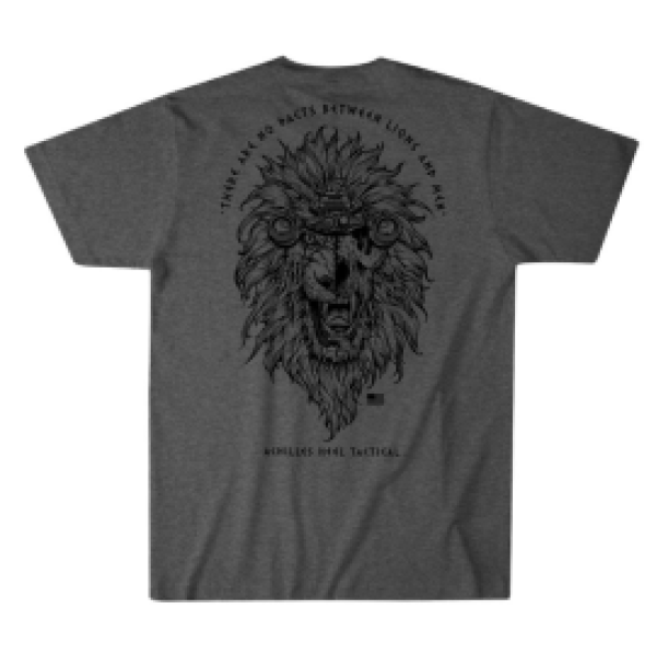 Футболка Howitzer Achilles Heel Lion Graphite Heather