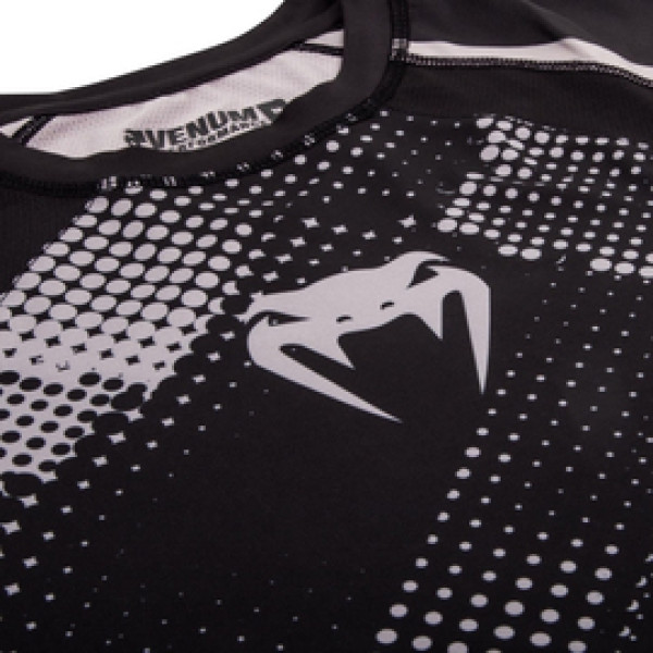 Компрессионная футболка Venum Technical Compression T-shirt Short Sleeves Black Grey