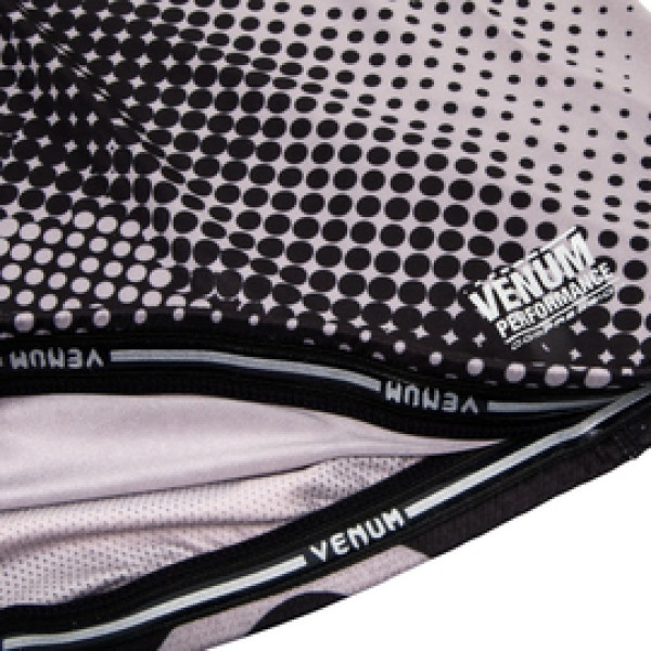 Компрессионная футболка Venum Technical Compression T-shirt Short Sleeves Black Grey