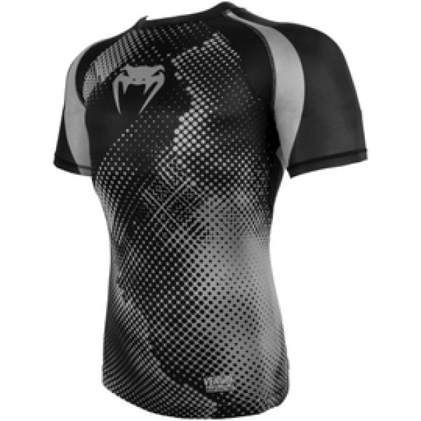 Компрессионная футболка Venum Technical Compression T-shirt Short Sleeves Black Grey