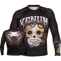Рашгард Venum Santa Muerte 2.0 Rashguard Long Sleeves Black