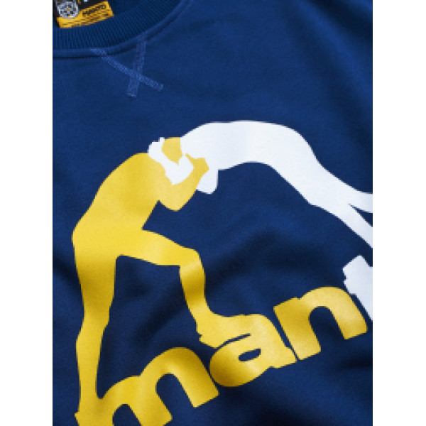 Свитшот MANTO Crewneck Logo 2.0 Navy Blue
