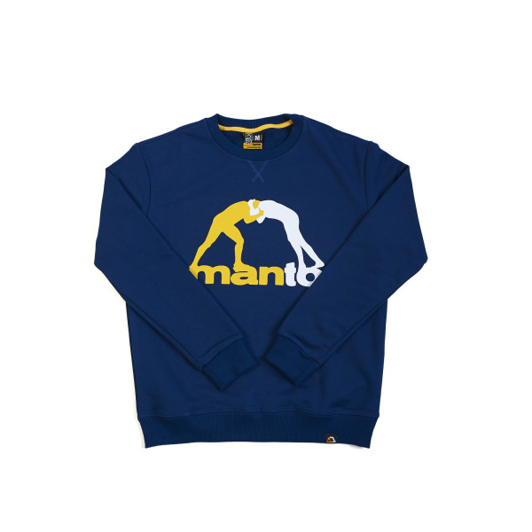 Свитшот MANTO Crewneck Logo 2.0 Navy Blue