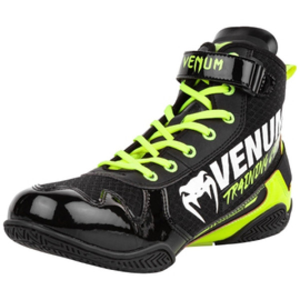 Боксерки Venum Giant Low VTC 2 Edition Boxing Shoes Black Neo Yellow