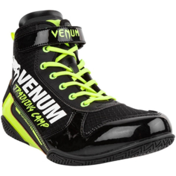 Боксерки Venum Giant Low VTC 2 Edition Boxing Shoes Black Neo Yellow