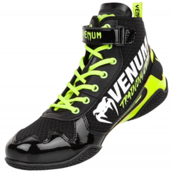 Боксерки Venum Giant Low VTC 2 Edition Boxing Shoes Black Neo Yellow