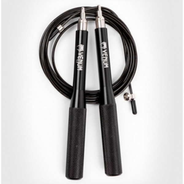 Скоростная скакалка Venum Thunder Evo Jump Rope Black