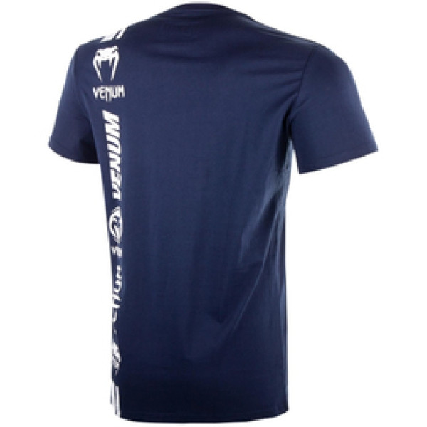 Футболка Venum Logos T shirt Navy Blue White