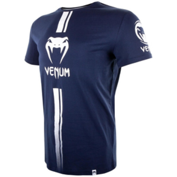 Футболка Venum Logos T shirt Navy Blue White