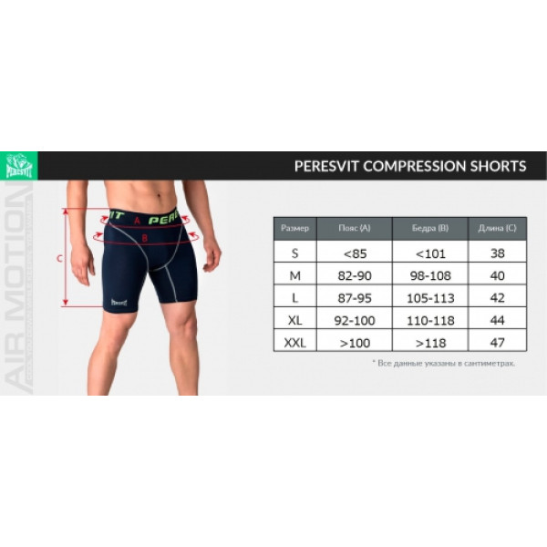 Компрессионные шорты Peresvit Air Motion Compression Shorts Graphite Grey