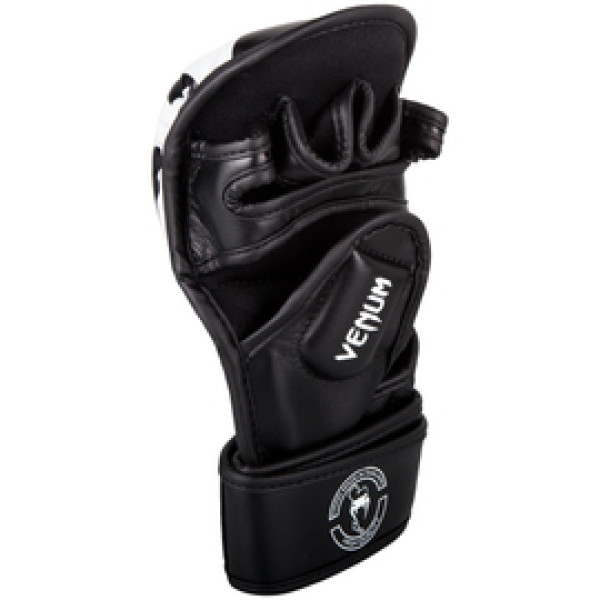 Перчатки Venum Impact Sparring MMA Gloves Black White