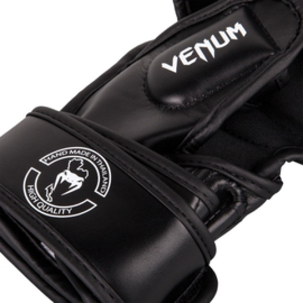 Перчатки Venum Impact Sparring MMA Gloves Black White