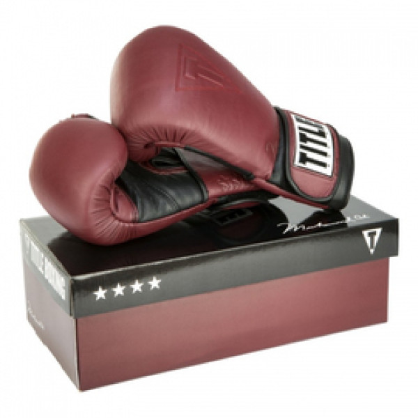 Боксерские перчатки Title Ali Authentic Leather Training Gloves