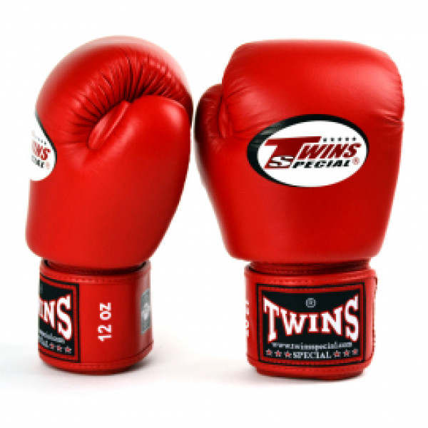 Twins Боксерские перчатки Twins Velcro BGVL3 Red