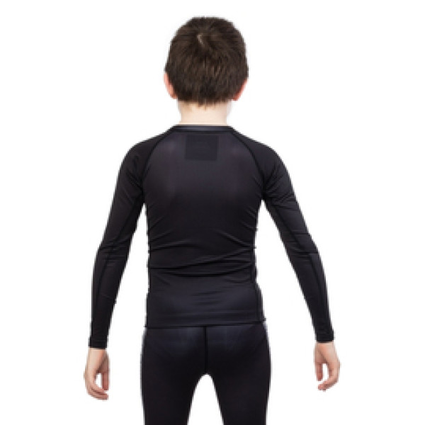 Детский рашгард Tatami Kids Vengeance Long Sleeve Rash Guard Black
