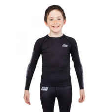 Детский рашгард Tatami Kids Vengeance Long Sleeve Rash Guard Black