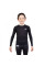 Детский рашгард Tatami Kids Vengeance Long Sleeve Rash Guard Black