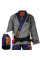 Кимоно Venum Challenger 4.0 BJJ Gi Grey Navy Blue
