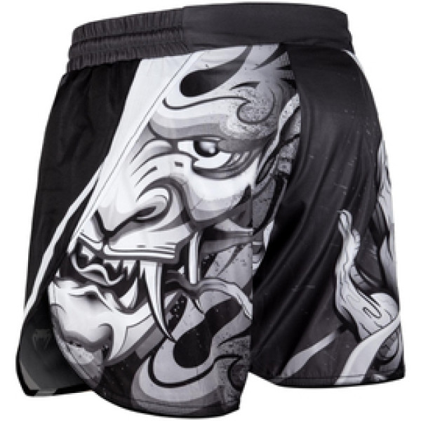 Шорты для MMA Venum Devil Fightshorts White Black