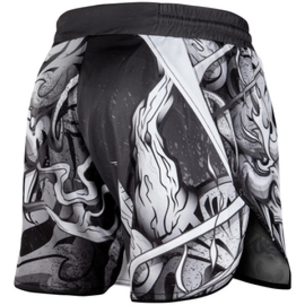 Шорты для MMA Venum Devil Fightshorts White Black