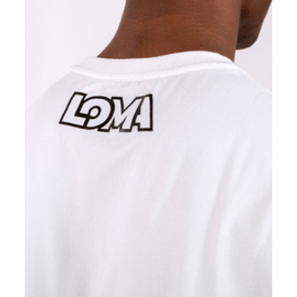 Футболка Venum Origins T-shirt Loma Edition White Black