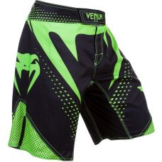 Шорты MMA Venum Hurricane Fight Shorts Black Neo Green