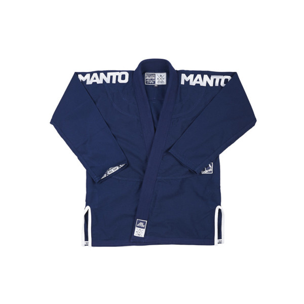 Кимоно для джиу-джитсу MANTO X3 BJJ GI Navy White V2