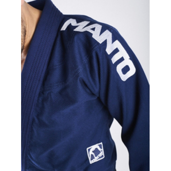 Кимоно для джиу-джитсу MANTO X3 BJJ GI Navy White V2