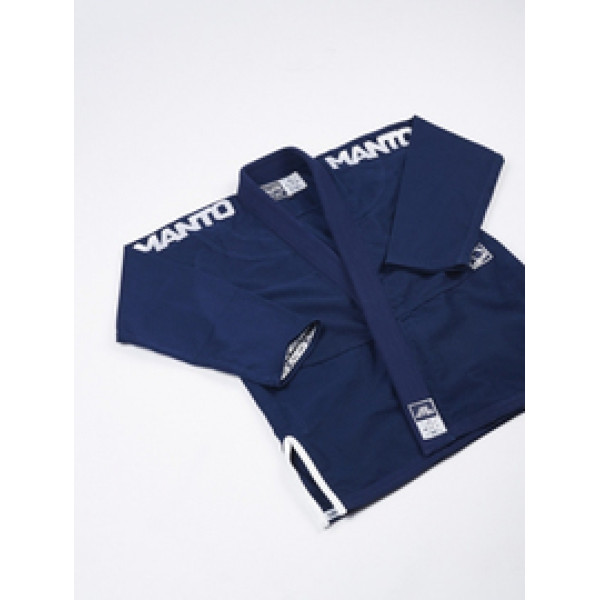 Кимоно для джиу-джитсу MANTO X3 BJJ GI Navy White V2