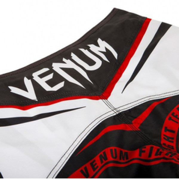 Бойцовские шорты Venum Sharp Fightshorts Black Ice Red
