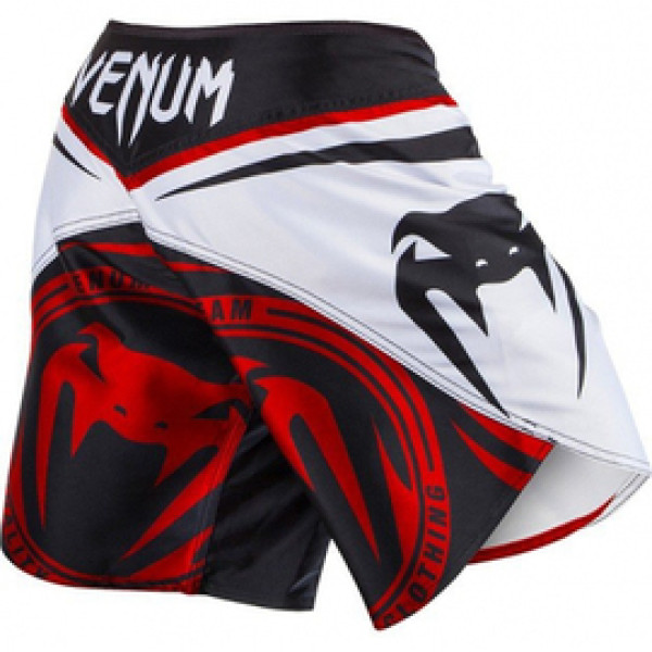 Бойцовские шорты Venum Sharp Fightshorts Black Ice Red