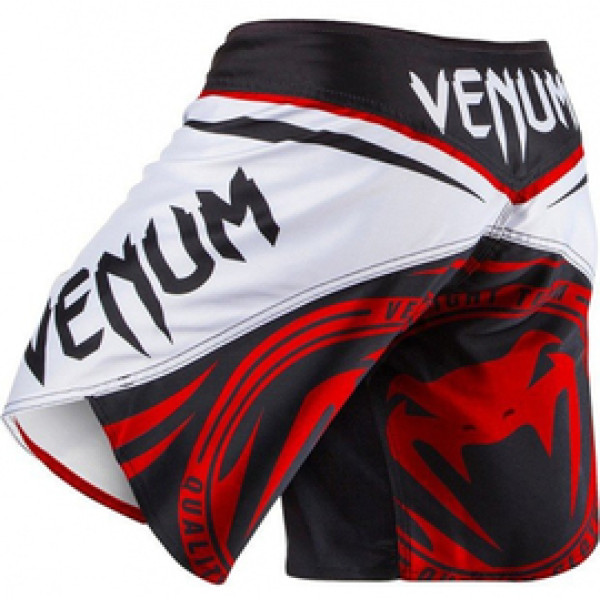 Бойцовские шорты Venum Sharp Fightshorts Black Ice Red
