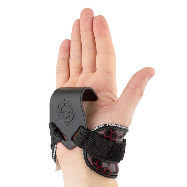 Гаки для тяги на зап'ястя Power System PS-3360 Hooks V2 Black/Red L