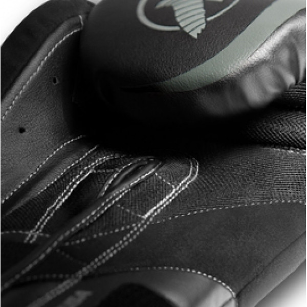 Боксерские перчатки Hayabusa H5 Boxing Gloves Black Grey