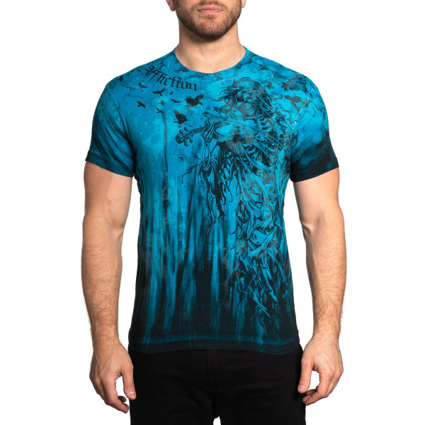 Футболка Affliction Death Tune Bluejay
