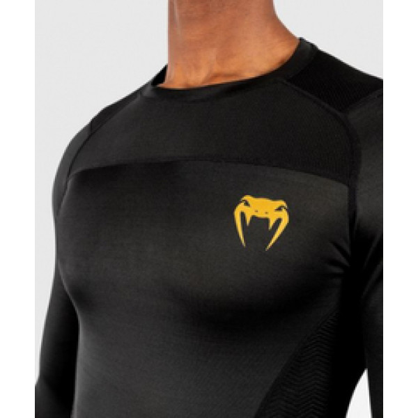 Рашгард Venum G-Fit Rashguard Long Sleeves Black Gold
