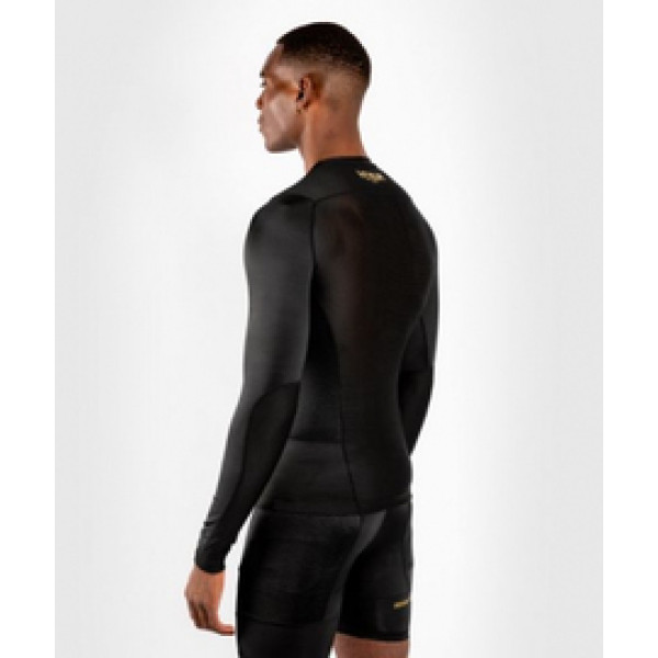 Рашгард Venum G-Fit Rashguard Long Sleeves Black Gold