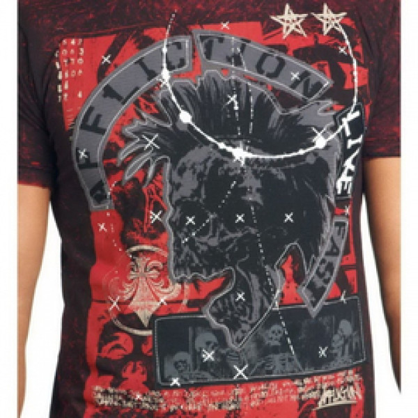 Футболка Affliction Paranoid Shirt