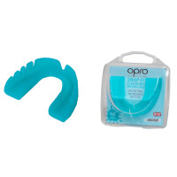 Капа боксерська OPRO Junior Snap-Fit Mint Green Flavoured зі смаком м'яти (art.002143008)