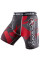 Компрессионные шорты Hayabusa Metaru 47 Silver Compression Shorts Red