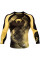 Компрессионная футболка Venum Technical Compression T-shirt Long Sleeves Black Yellow